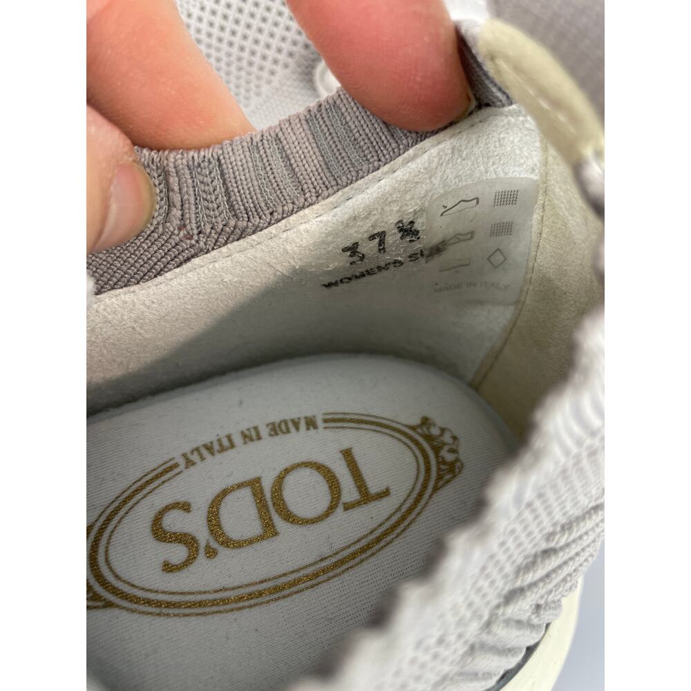 Tod's Kate Knit Slip-On Sneaker NWOB Sz 37.5 - Picture 7 of 8